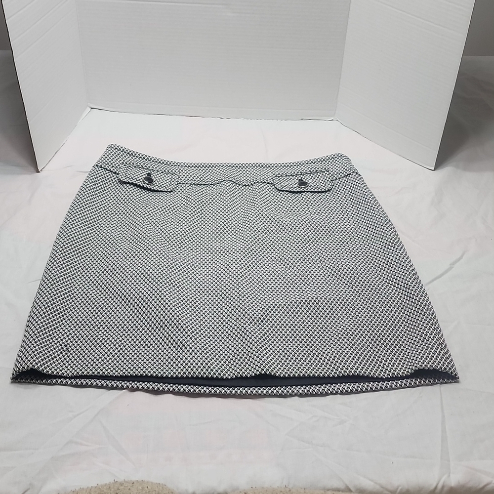 Loft patterned skirt women size 10